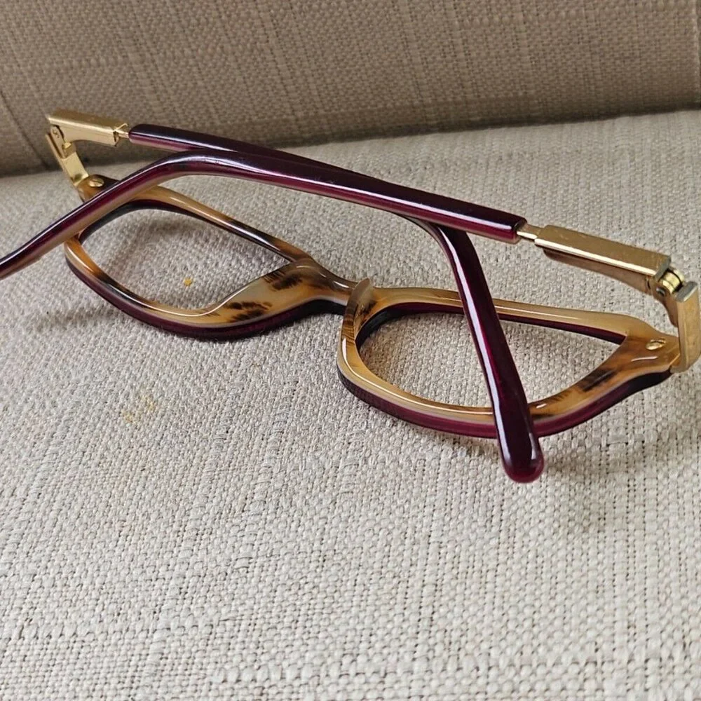 Ralph Lauren Prep Youth Eyeglasses Frame Red/Gold Tone 8506 45[]15 125